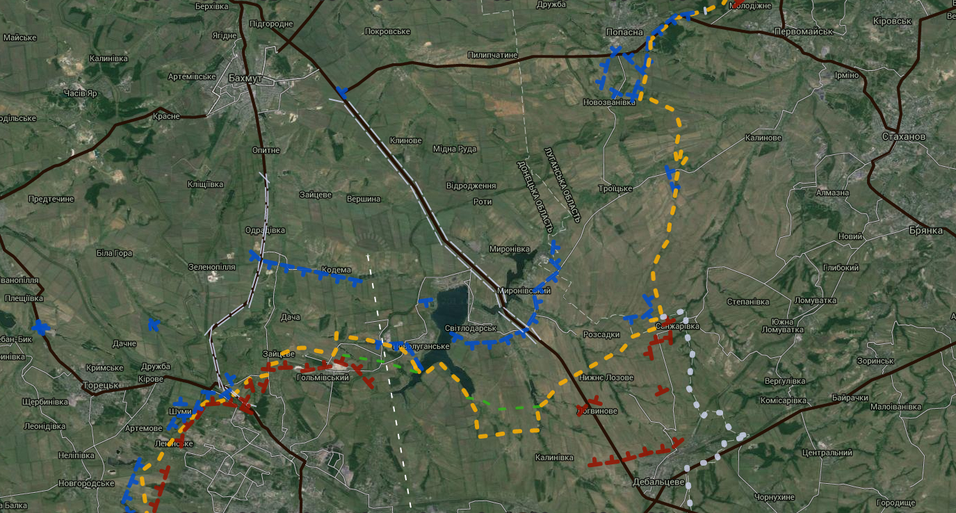 Україна продовжує "повзучий наступ" на Донбасі (КАРТА) - фото 2