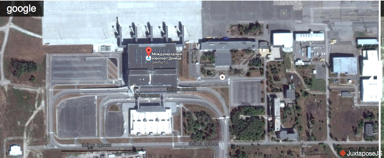 Як виглядає аеропорт Донецька на оновлених Яндекс.Мапах (ФОТО) - фото 1