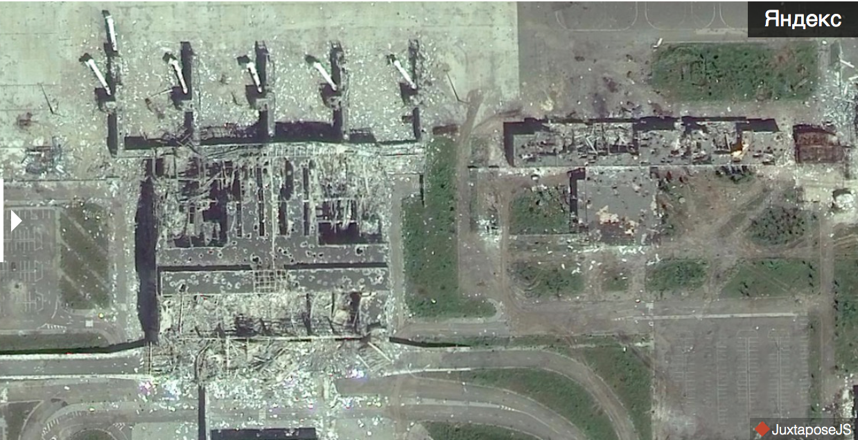Як виглядає аеропорт Донецька на оновлених Яндекс.Мапах (ФОТО) - фото 4