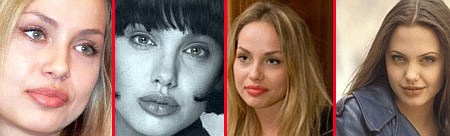 Як виглядають двійники 40-річної Анджеліни Джолі - фото 1