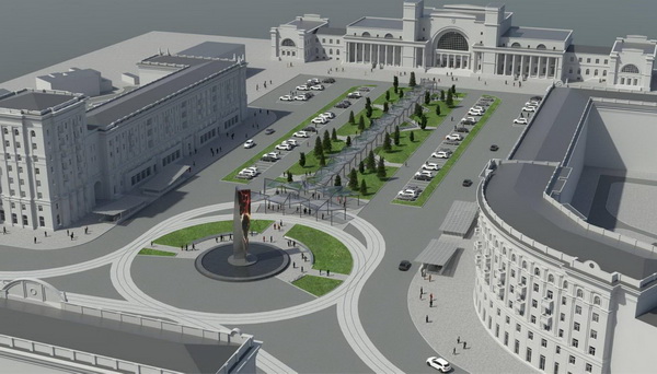 Чиновник Філатова запропонував проект "критої" Привокзальної площі - фото 2