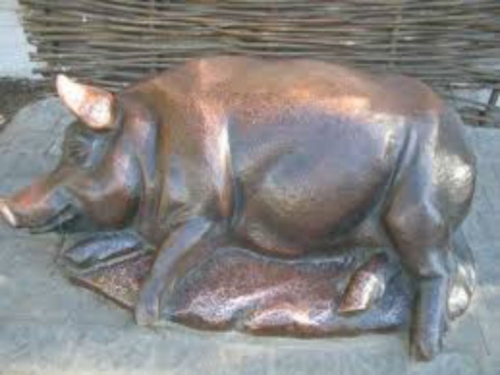 Пам'ятник свині на Полтавщині - фото 4