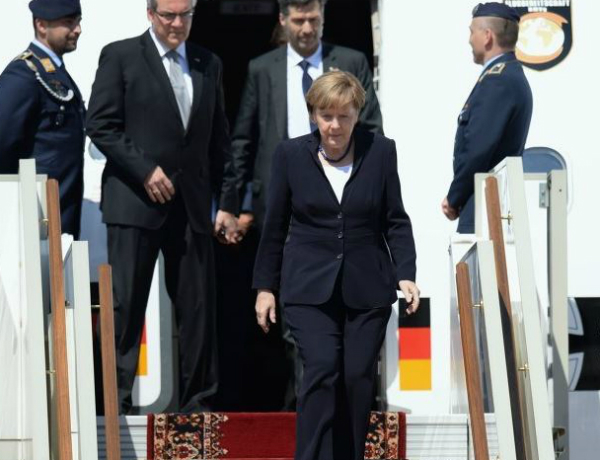Ангела Меркель прибула до Москви (ФОТО) - фото 1