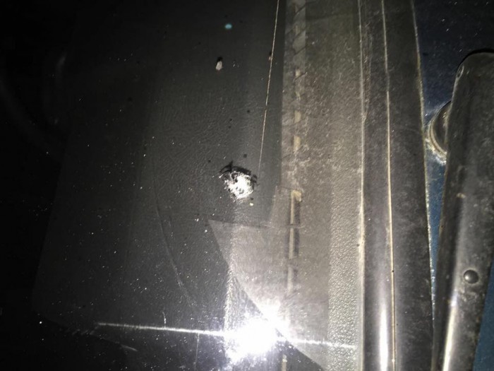 У Запоріжжі розстріляли машину активіста Автомайдана - фото 1