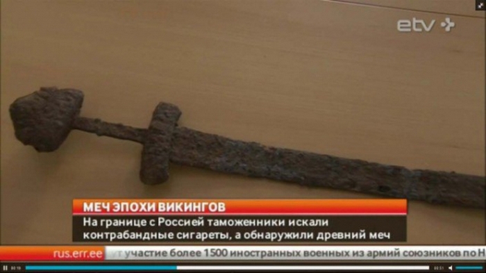 Знайдений на Волині меч вікінгів може опинитися на Росії  - фото 1