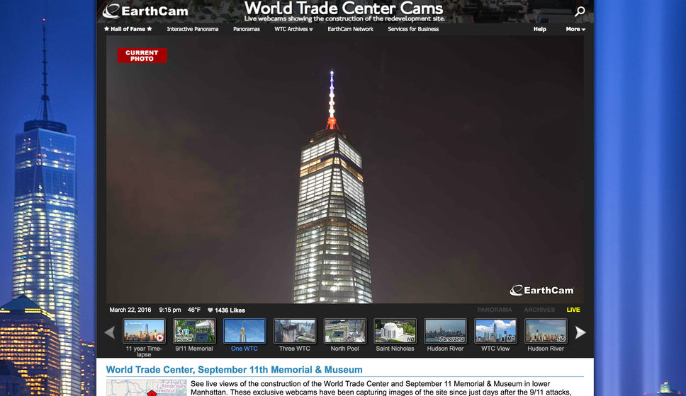 Конфуз у Нью-Йорку: Всесвітній торговий центр помилково засвітили кольорами Франції, а не Бельгії - фото 1