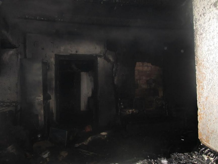Приватний будинок спалахнув у Михайлівському районі - фото 1