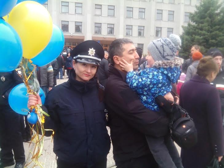 Яценюк з Аваковим приїхали у Полтаву вітати нову патрульну поліцію - фото 5