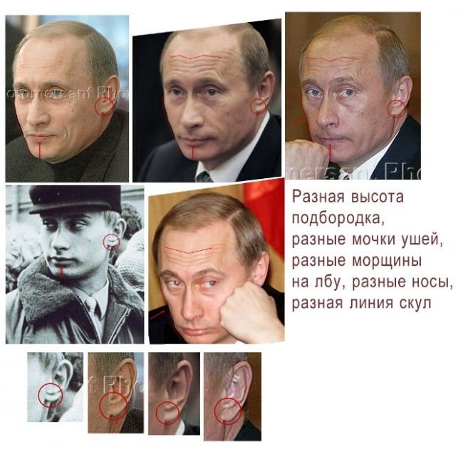 Опубліковано повну класифікацію "двійників" Путіна (ФОТО) - фото 6