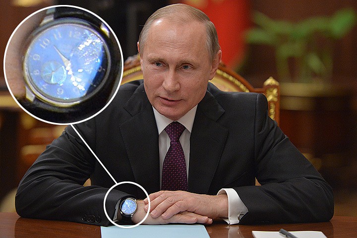 Путін засвітив новий розкішний годинник (ФОТО, ВІДЕО) - фото 1