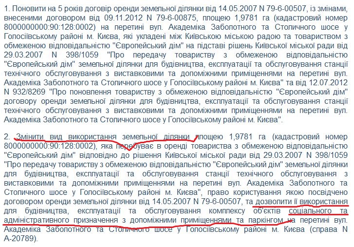 Кононенко орендував землю всередині розв’язки у Києві, де буде будувати офіс замість СТО - фото 3