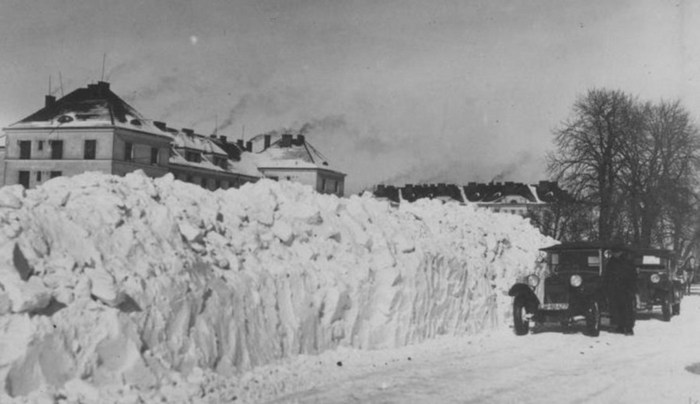 Є що згадати: що витворяли зі снігом львів'яни 100 років тому. Фото: Фотографії старого Львова.