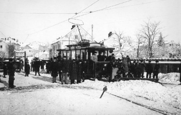 Є що згадати: що витворяли зі снігом львів'яни 100 років тому. Фото: Фотографії старого Львова.