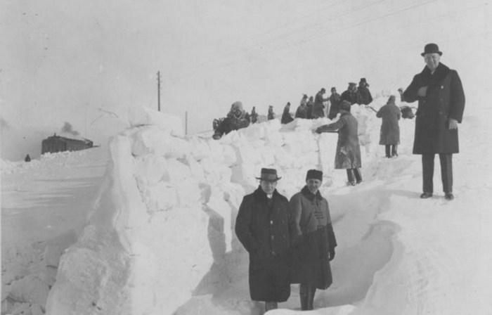 Є що згадати: що витворяли зі снігом львів'яни 100 років тому. Фото: Фотографії старого Львова.