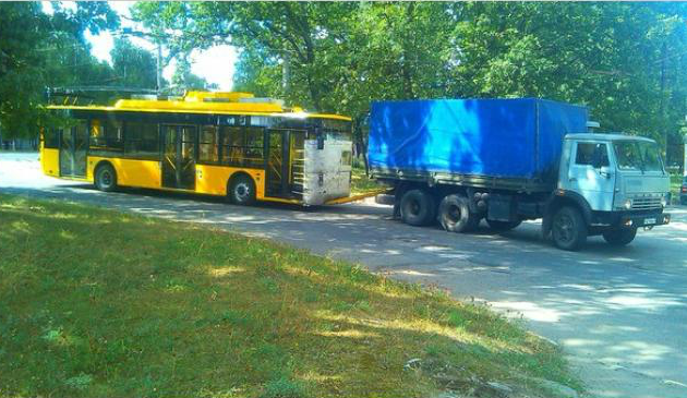 У Суми заїхали "останні" тролейбуси з Луцька   - фото 1
