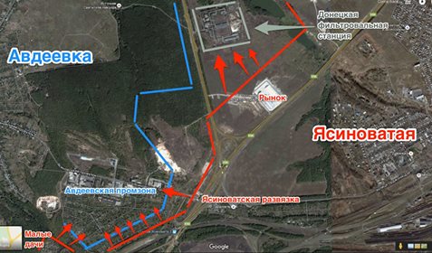 Бойовики Захарченка частково залишили Донецьк без води (КАРТА) - фото 1 Бойовики Захарченка частково залишили Донецьк без води (КАРТА) - фото 1