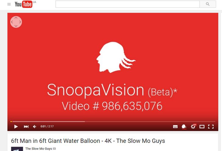 YouTube пожартував, ввівши новий режим перегляду відео зі Снуп Догом - фото 1