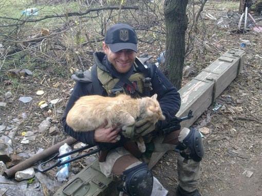 За що українські військові поставлять пам'ятники котам - фото 1