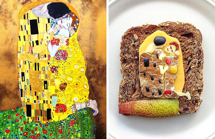 15 великих картин, які намалювали на бутербродах і з'їли - фото 2