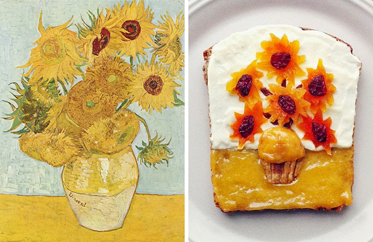 15 великих картин, які намалювали на бутербродах і з'їли - фото 10