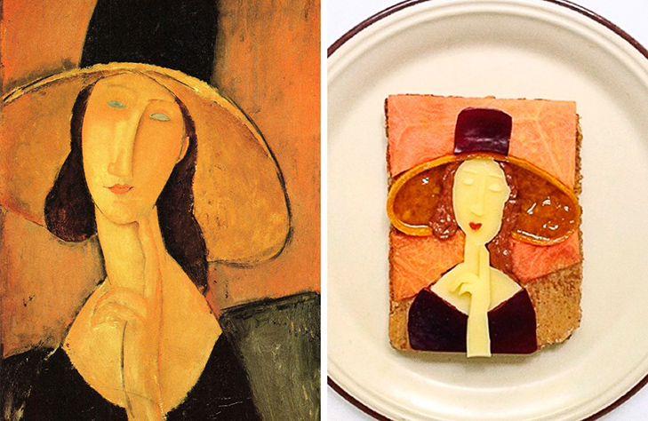 15 великих картин, які намалювали на бутербродах і з'їли - фото 15