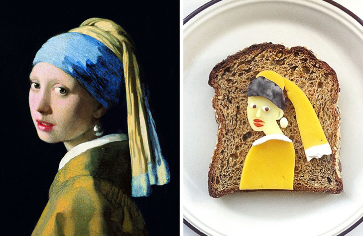 15 великих картин, які намалювали на бутербродах і з'їли - фото 3