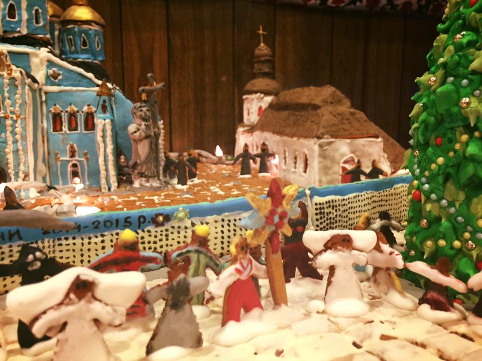 Дружина американського дипломата зробила Михайлівський собор з печива - фото 5