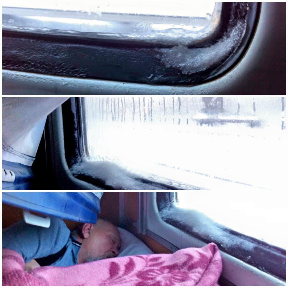 На Росії пасажирів у поїздах замітає снігом та затоплює (ФОТО) - фото 1