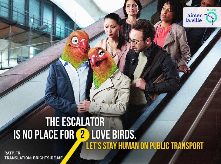 Як парижан закликатимуть бути "хомо сапієнс" в громадському транспорті - фото 2