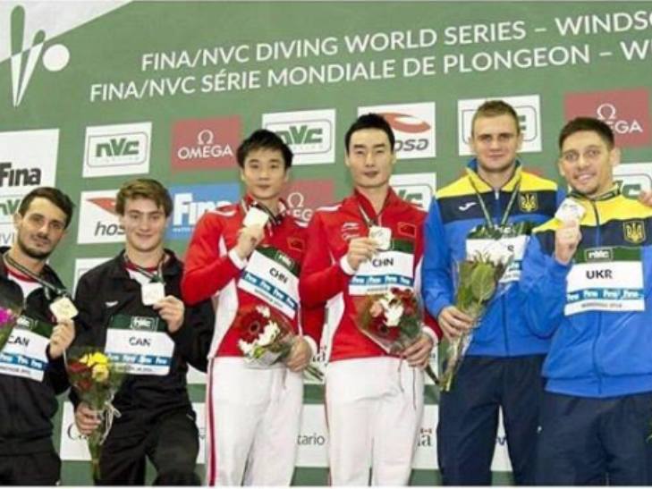 Миколаївський стрибун у воду виграв "бронзу" на етапі Світової серії