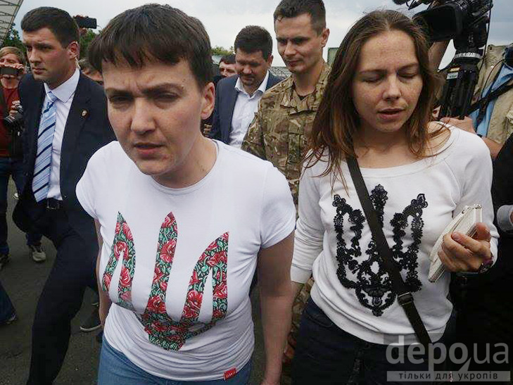 Перші кроки Надії Савченко на рідній землі. ФОТОРЕПОРТАЖ - фото 7