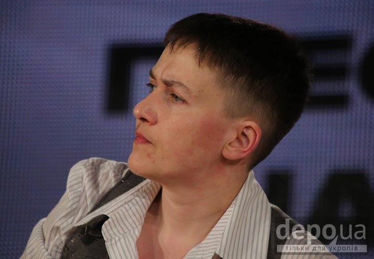 Прес-конференція Надії Савченко (ФОТОРЕПОРТАЖ) - фото 6