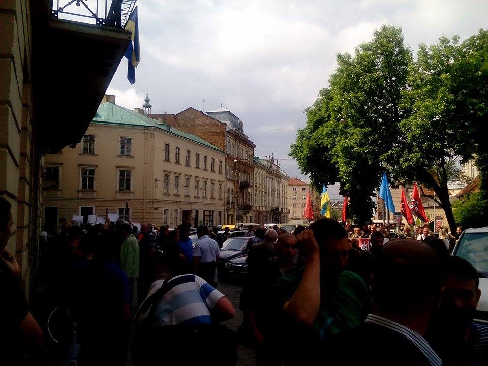 Представники добровольчих батальйонів вимагають офіційного визнання на Львівщині - фото 1