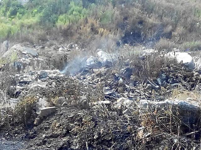 Миколаївське сміттєзвалище могло загорітися через необережне поводження з огнем