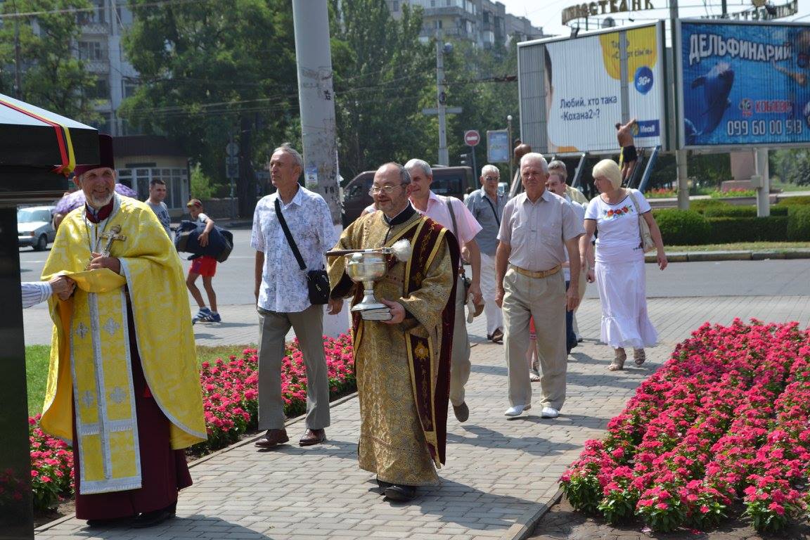 У Миколаєві священники Київського патріархату помолились за Хрещення Русі - фото 1
