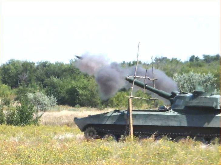 Миколаївські десантники провели навчальні стрільби з установок "Гвоздика"