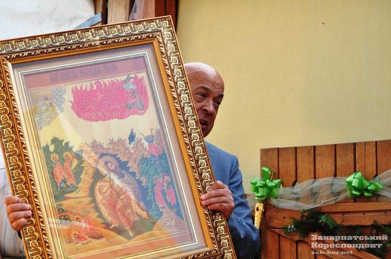 У День св.пророка Іллі Москаль подарував парафіянам монастиря ікону (ФОТО) - фото 1