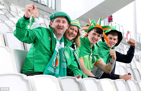Як виглядають фанати Бельгії та Ірландії - фото 4