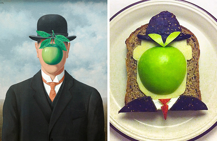 15 великих картин, які намалювали на бутербродах і з'їли - фото 9