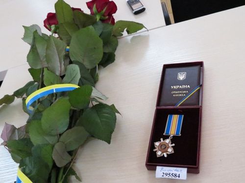 Вінничанин отримав орден "За мужність" від Президента - фото 1