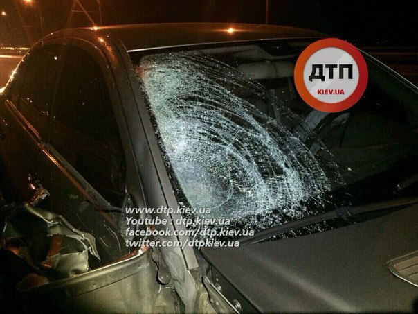 У Києві п’яний на "Мерседесі" убив дорожника, що ремонтував міст (ВІДЕО 18+) - фото 1