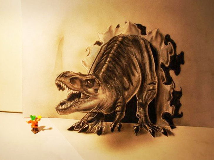 35 неймовірних 3D-малюнків олівцем - фото 4
