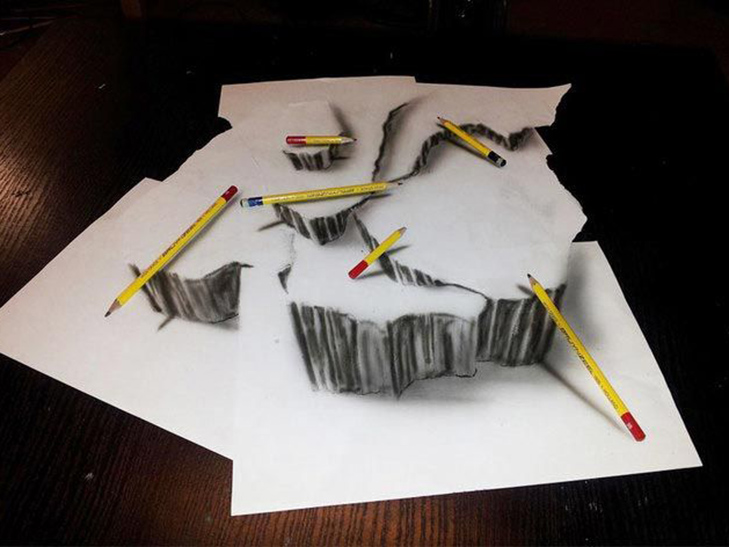 35 неймовірних 3D-малюнків олівцем - фото 32