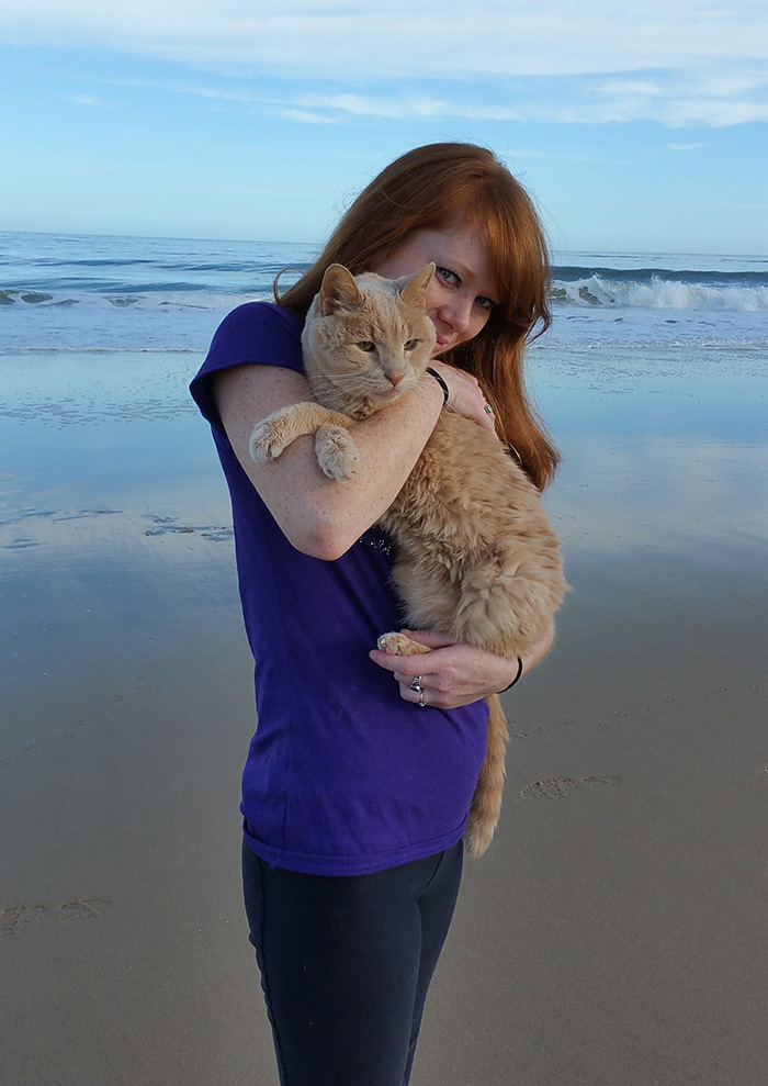 Як жінка врятувала 21-річного кота, взявши його з притулку - фото 1