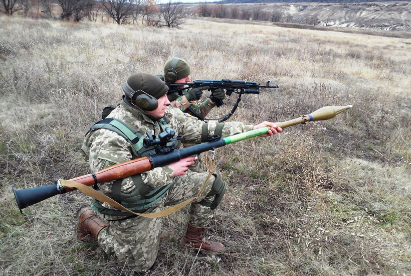 Харківській гвардійці пристрілялись у зоні АТО - фото 3