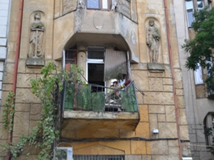 В Одесі обвалився балкон. На щастя обійшлося без жертв