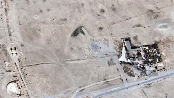 В ООН показали супутникові знімки знищеного терористами храму у Пальмірі - фото 3