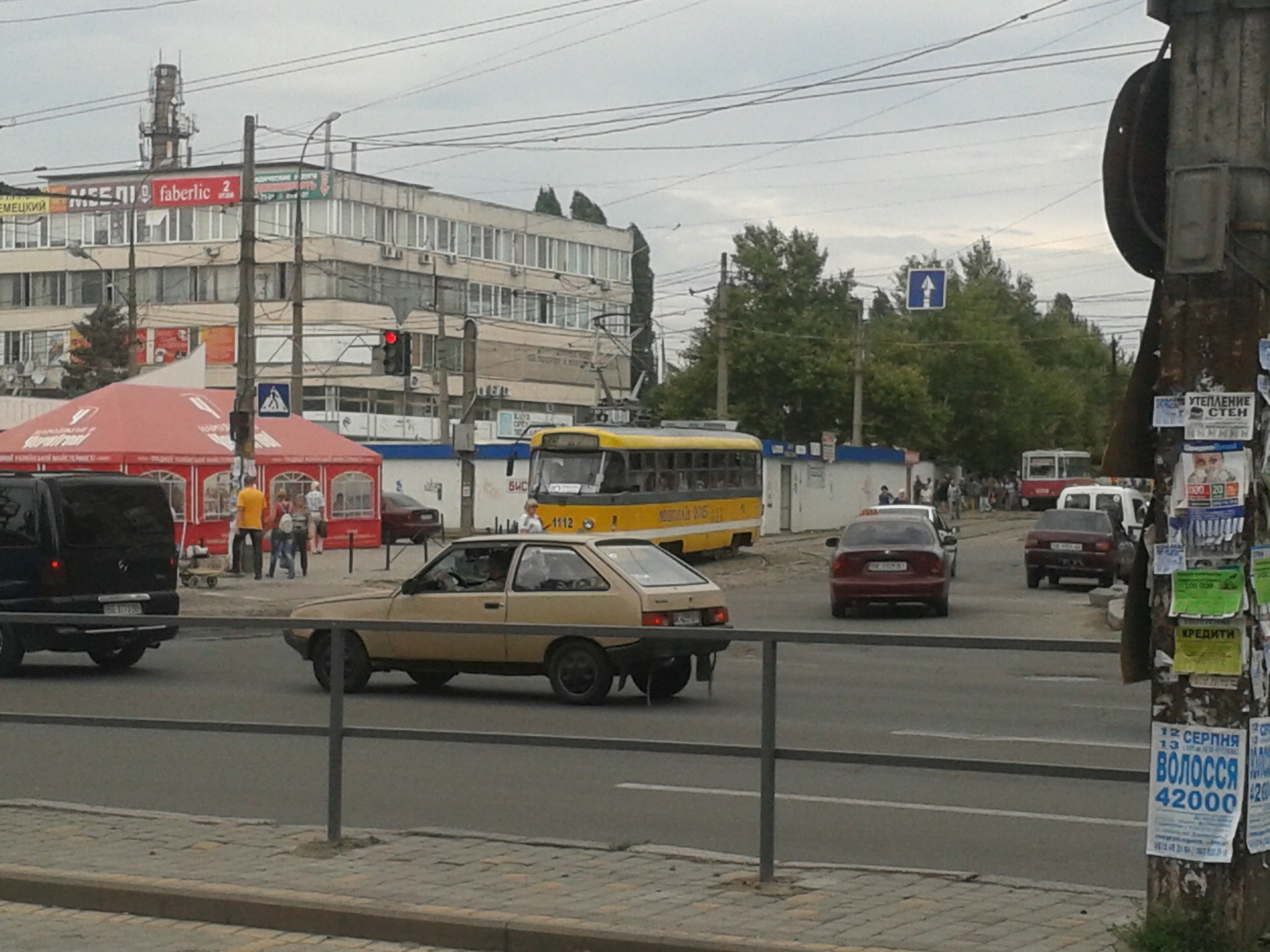 У Миколаєві в заторі опинилися п'ять трамваїв