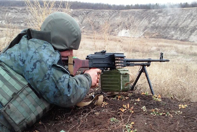 Харківській гвардійці пристрілялись у зоні АТО - фото 2