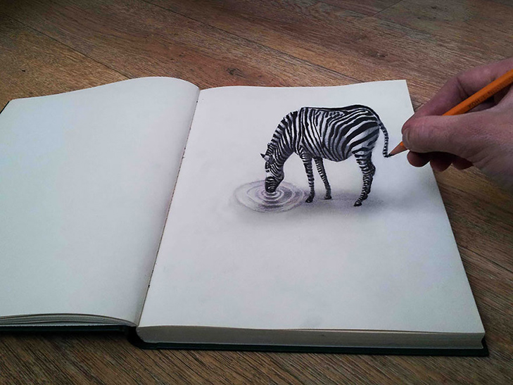 35 неймовірних 3D-малюнків олівцем - фото 9
